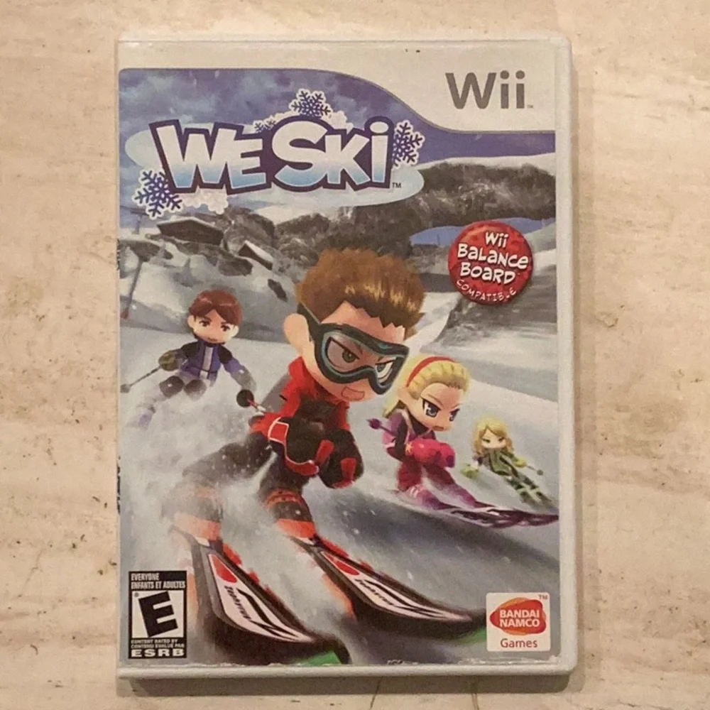We Ski Nintendo Wii Game CIB Tested